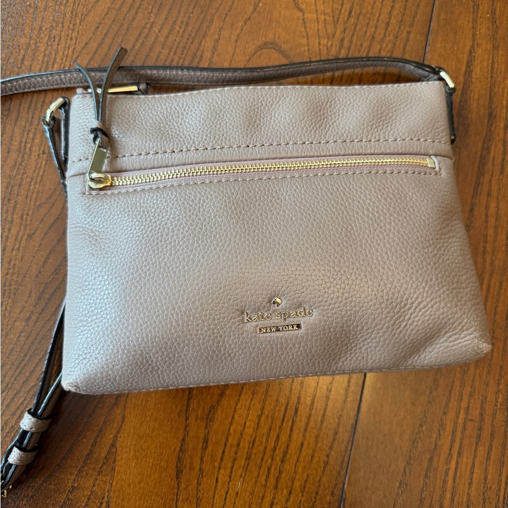 Kate Spade Taupe Crossbody Bag